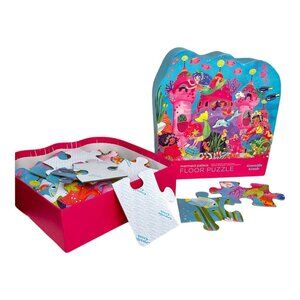 36 Piece Mermaid Floor Puzzle 3+ Non-toxic Materials. Children & Family Fun